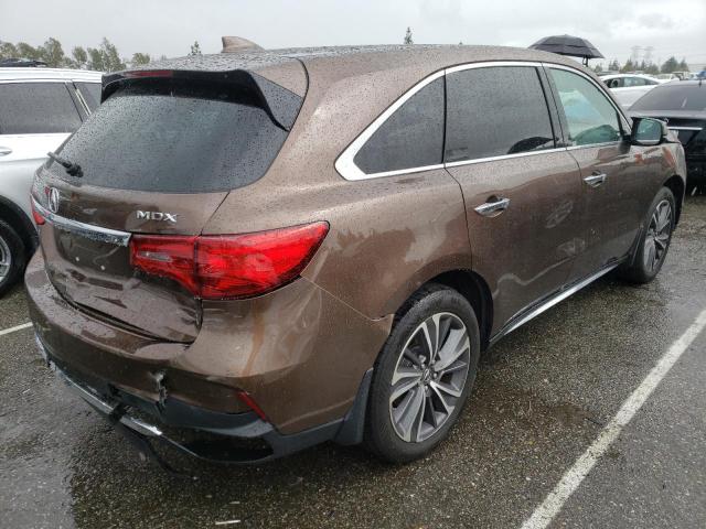 5J8YD3H7XKL000813 - 2019 ACURA MDX TECHNOLOGY BROWN photo 3