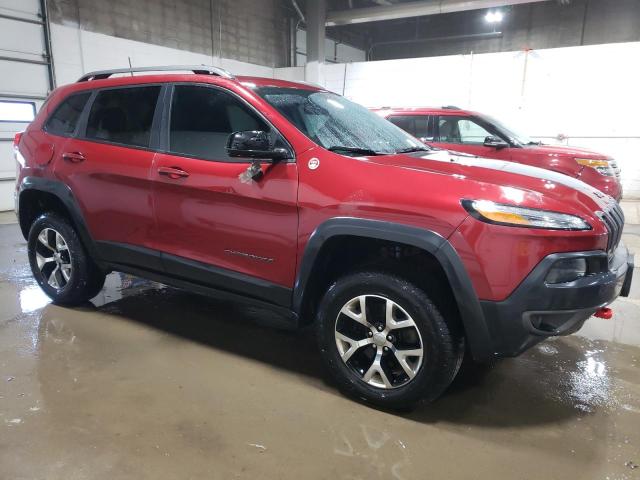 1C4PJMBB2GW316959 - 2016 JEEP CHEROKEE TRAILHAWK 红色 照片 4