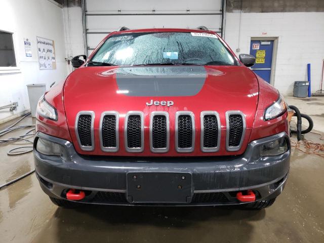 1C4PJMBB2GW316959 - 2016 JEEP CHEROKEE TRAILHAWK 红色 照片 5