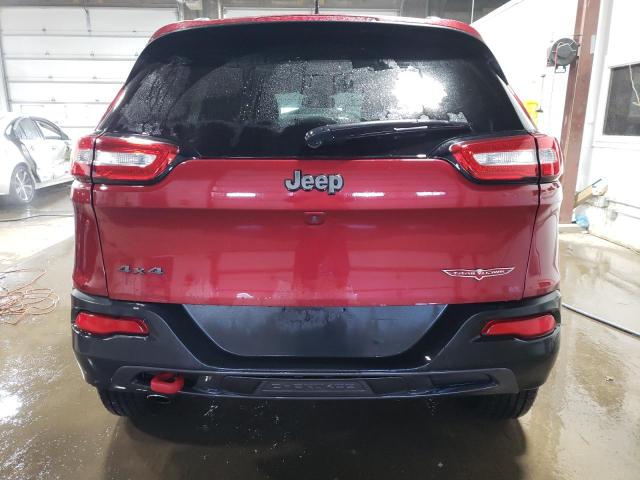 1C4PJMBB2GW316959 - 2016 JEEP CHEROKEE TRAILHAWK 红色 照片 6