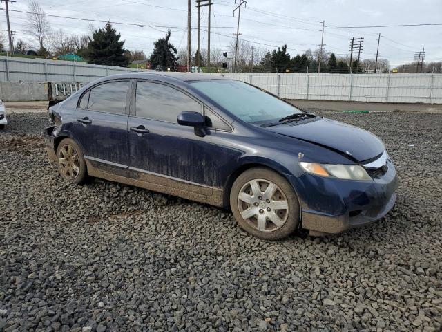 2HGFA1F5XBH530380 - 2011 HONDA CIVIC LX BLUE photo 4