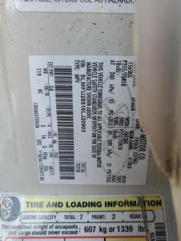 5LMFU28516LJ20903 - 2006 LINCOLN NAVIGATOR ბეჟი ფოტო 13