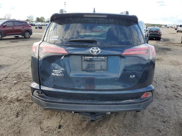 JTMZFREV3HJ133968 - 2017 TOYOTA RAV4 LE BLUE photo 6