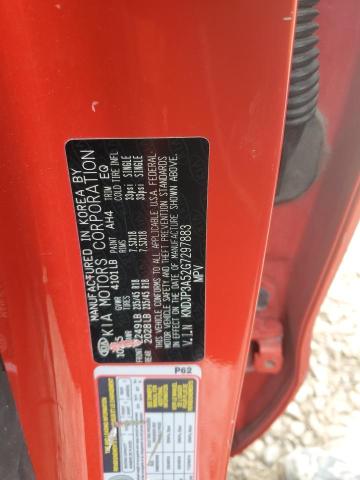 KNDJP3A52G7297883 - 2016 KIA SOUL + RED photo 12