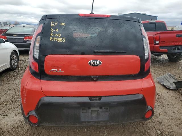 KNDJP3A52G7297883 - 2016 KIA SOUL + RED photo 6