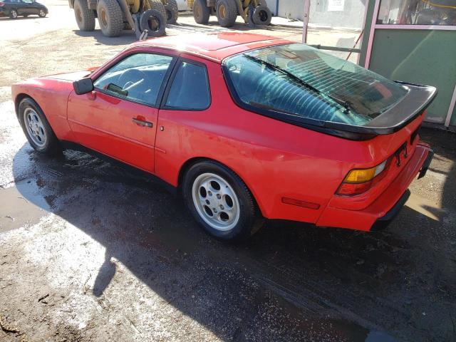 WP0AB0946HN471301 - 1987 PORSCHE 944 RED photo 2