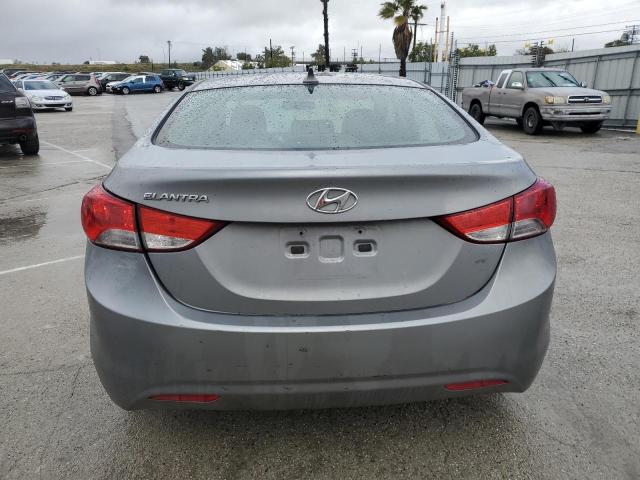 KMHDH4AE2DU972544 - 2013 HYUNDAI ELANTRA GLS SILVER photo 6