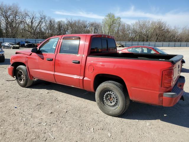 1D7HE48N48S510997 - 2008 DODGE DAKOTA QUAD SLT RED photo 2