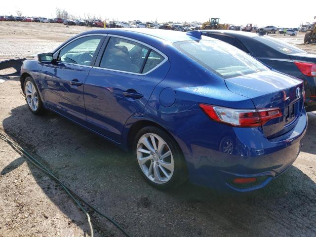 19UDE2F71HA008165 - 2017 ACURA ILX PREMIUM TECH BLUE photo 2