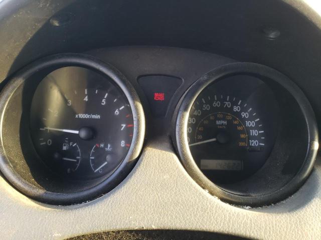 KL1TD62675B458496 - 2005 CHEVROLET AVEO BASE ORANGE photo 9