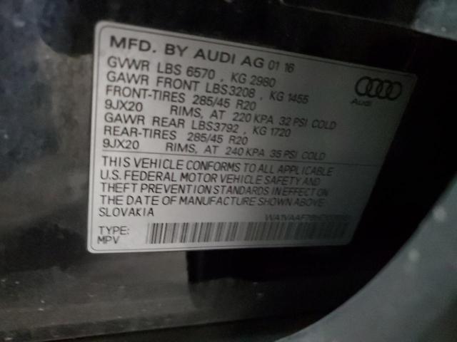 WA1VAAF76HD006381 - 2017 AUDI Q7 PRESTIGE 黑色 照片 13