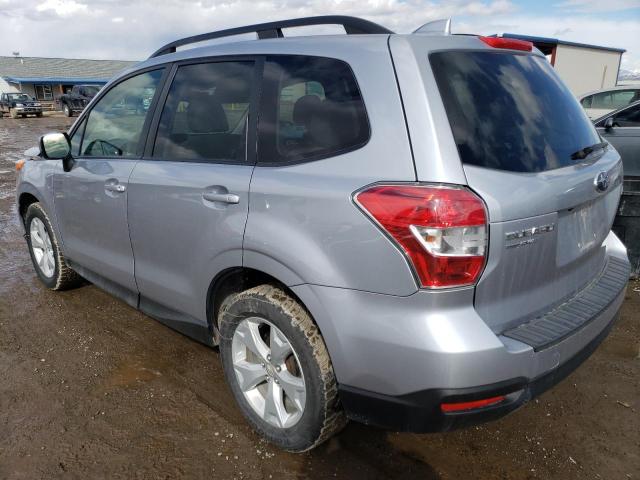 JF2SJADC5GH454807 - 2016 SUBARU FORESTER 2.5I PREMIUM SILVER photo 2