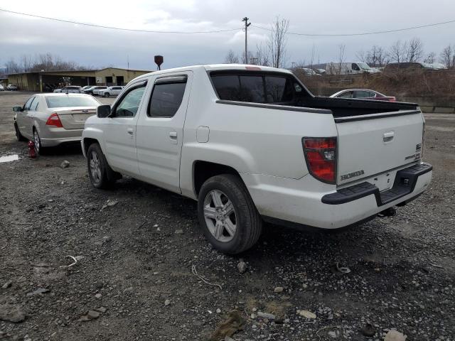 5FPYK1F54CB458630 - 2012 HONDA RIDGELINE RTL WHITE photo 2