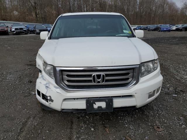 5FPYK1F54CB458630 - 2012 HONDA RIDGELINE RTL WHITE photo 5