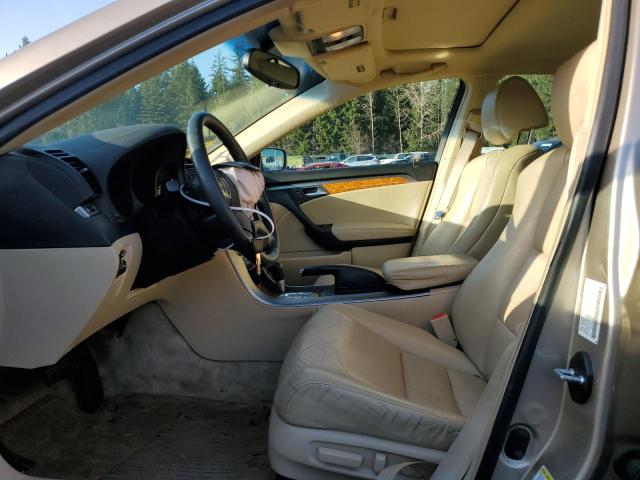 19UUA66256A035843 - 2006 ACURA 3.2TL TAN photo 7