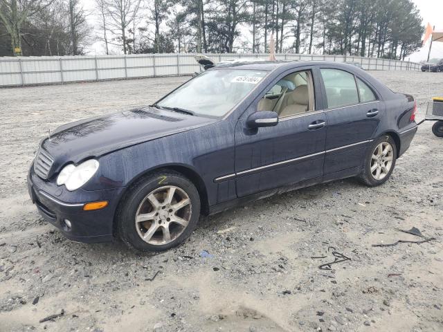 WDBRF92H37F919929 - 2007 MERCEDES-BENZ C 280 4MATIC BLUE photo 1