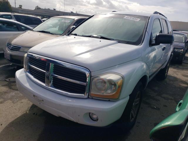 1D4HD48N76F144085 - 2006 DODGE DURANGO SLT WHITE photo 1