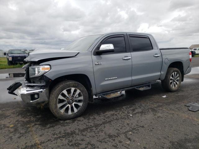 5TFHY5F17MX967503 - 2021 TOYOTA TUNDRA CREWMAX LIMITED GRAY photo 1