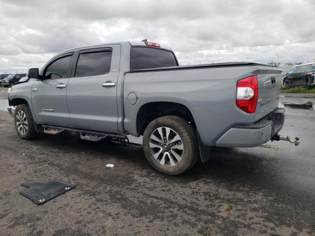 5TFHY5F17MX967503 - 2021 TOYOTA TUNDRA CREWMAX LIMITED GRAY photo 2