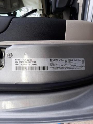 2C4RC1BG4LR275928 - 2020 CHRYSLER PACIFICA TOURING L Gümüş foto 13