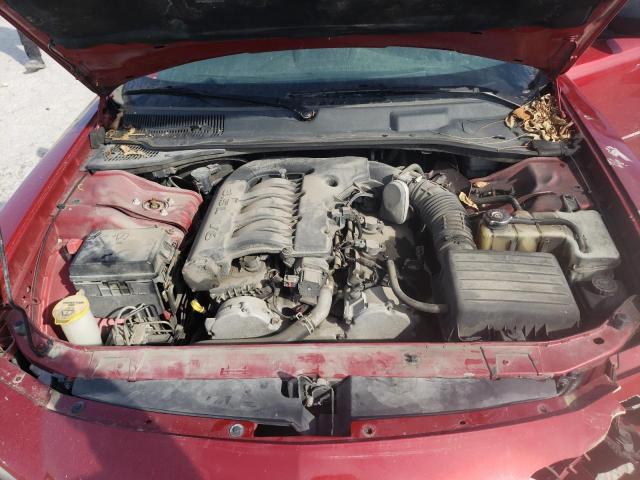 2B3KA33V89H532055 - 2009 DODGE CHARGER SXT RED photo 11