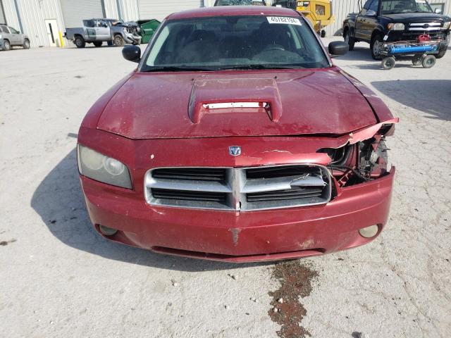 2B3KA33V89H532055 - 2009 DODGE CHARGER SXT RED photo 5