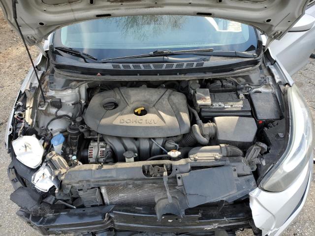 5NPDH4AE3EH492724 - 2014 HYUNDAI ELANTRA SE SILVER photo 11