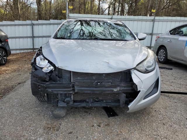 5NPDH4AE3EH492724 - 2014 HYUNDAI ELANTRA SE SILVER photo 5