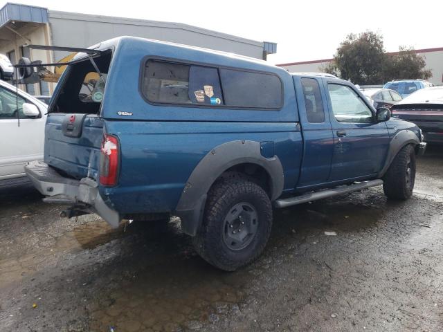1N6ED26Y01C336067 - 2001 NISSAN FRONTIER KING CAB XE BLUE photo 3