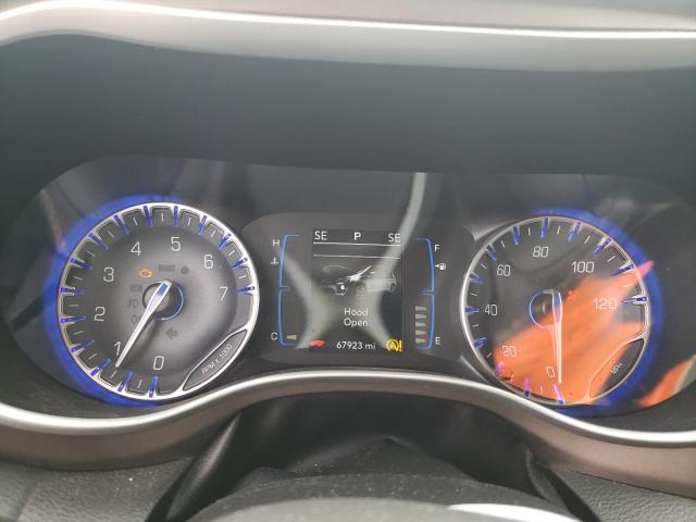 2C4RC1BG6HR839988 - 2017 CHRYSLER PACIFICA TOURING L SILVER photo 9