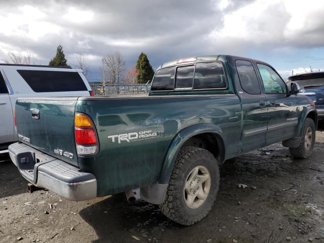 5TBBT44103S371180 - 2003 TOYOTA TUNDRA ACCESS CAB SR5 GREEN photo 3