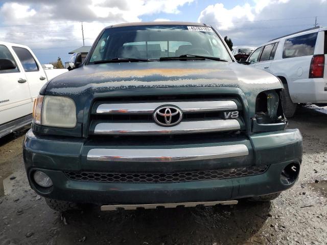5TBBT44103S371180 - 2003 TOYOTA TUNDRA ACCESS CAB SR5 GREEN photo 5