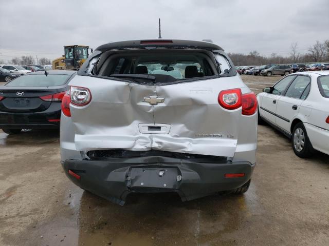 1GNKRFED4CJ222110 - 2012 CHEVROLET TRAVERSE LS SILVER photo 6