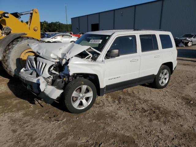 1C4NJPFAXED650353 - 2014 JEEP PATRIOT LATITUDE WHITE photo 1