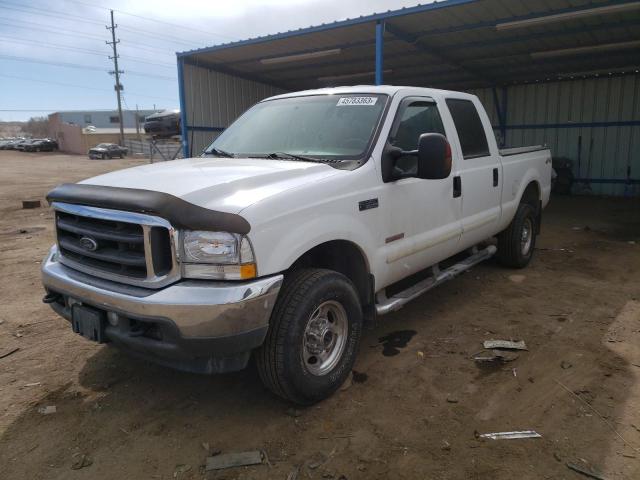 1FTSW31P43EC70036 - 2003 FORD F350 SRW SUPER DUTY WHITE photo 1