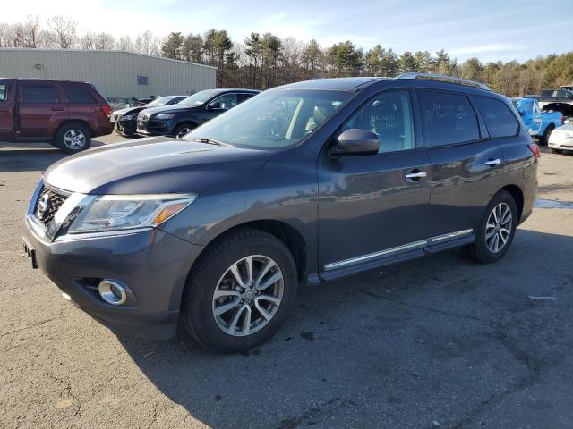 5N1AR2MM0EC625101 - 2014 NISSAN PATHFINDER S 蓝色 照片 1