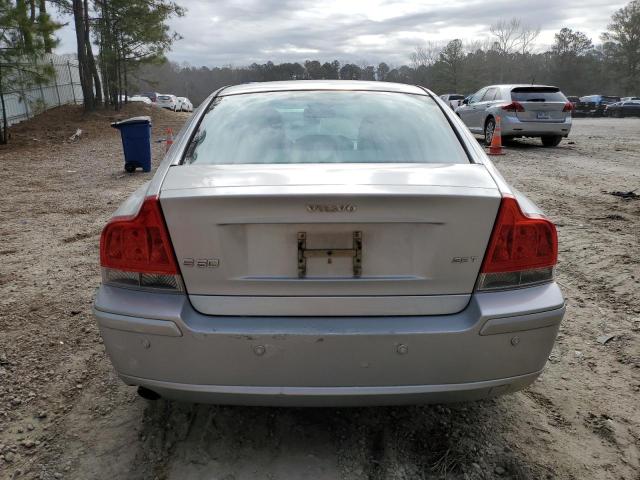 YV1RS592262504883 - 2006 VOLVO S60 2.5T SILVER photo 6