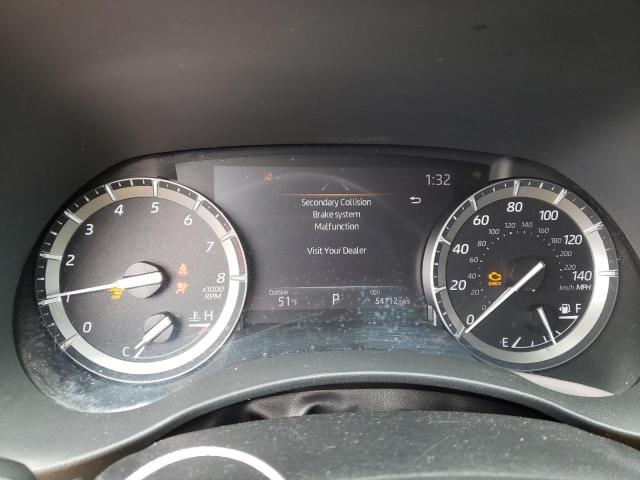 5TDGZRAH9MS520357 - 2021 TOYOTA HIGHLANDER XLE GRAY photo 9