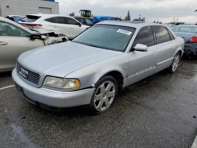 WAUML44D32N001658 - 2002 AUDI A8 L QUATTRO GRAY photo 1