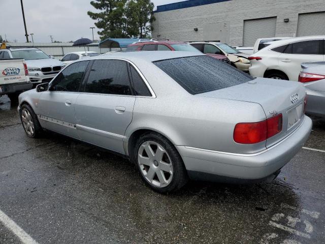 WAUML44D32N001658 - 2002 AUDI A8 L QUATTRO GRAY photo 2