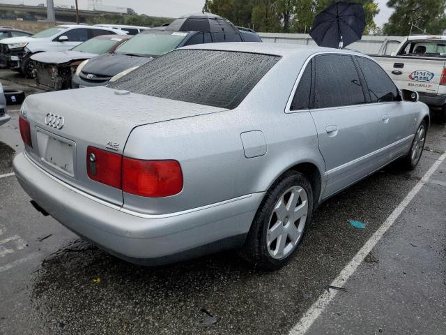 WAUML44D32N001658 - 2002 AUDI A8 L QUATTRO GRAY photo 3