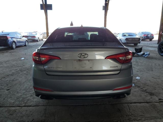 5NPE34AF1HH524621 - 2017 HYUNDAI SONATA SPORT GRAY photo 6