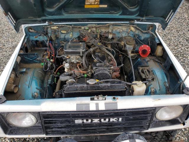 JS4JC51C2J4238912 - 1988 SUZUKI SAMURAI WHITE photo 11