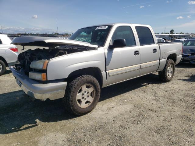 2GCEK13Z871151683 - 2007 CHEVROLET SILVERADO K1500 CLASSIC CREW CAB SILVER photo 1