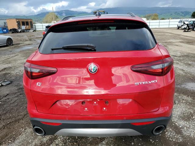 ZASFAKPN2J7B91831 - 2018 ALFA ROMEO STELVIO SPORT RED photo 6