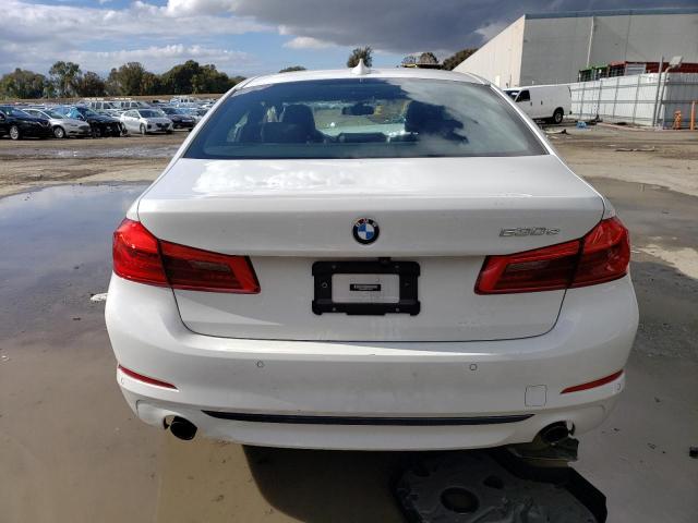 WBAJA9C56JB253338 - 2018 BMW 530E WHITE photo 6