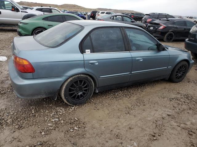 2HGEJ6614YH600003 - 2000 HONDA CIVIC BASE TURQUOISE photo 3