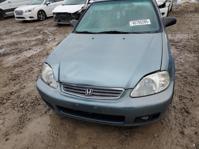 2HGEJ6614YH600003 - 2000 HONDA CIVIC BASE TURQUOISE photo 5