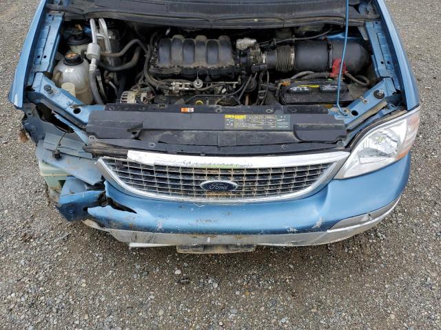 2FMZA53451BA74140 - 2001 FORD WINDSTAR SEL BLUE photo 12