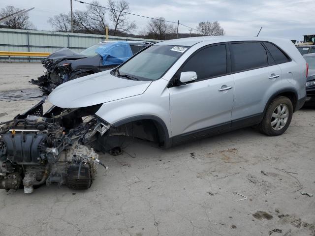 5XYKT4A13CG233125 - 2012 KIA SORENTO BASE SILVER photo 1